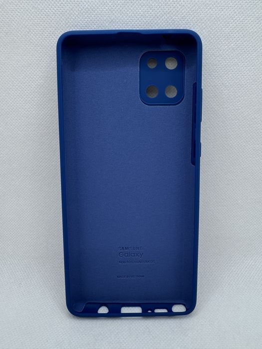 Силиконовый чехол A81 для Samsung Note 10 lite  микрофибра нот 10 лайт