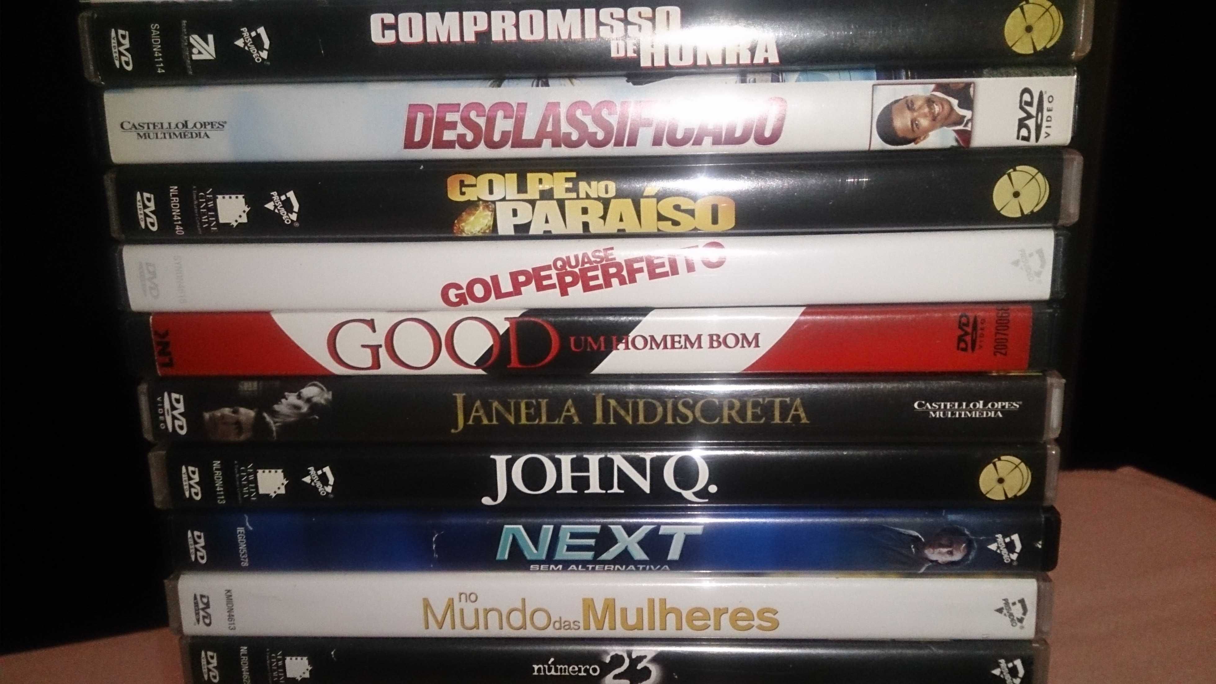 filmes dvds diversos (preço por unidade 1 euro)