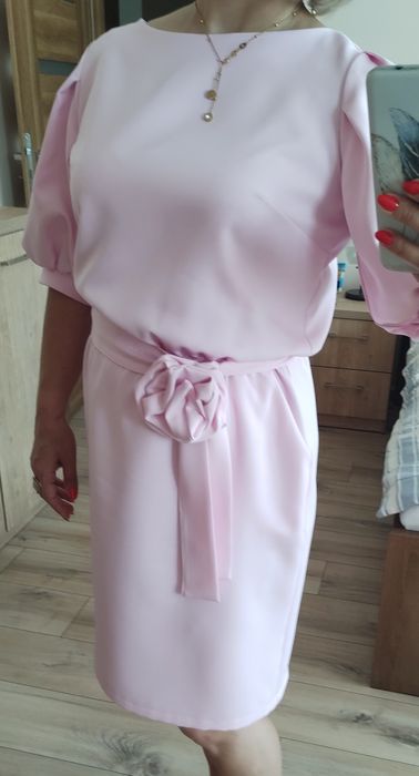 Sukienka letnia różowa