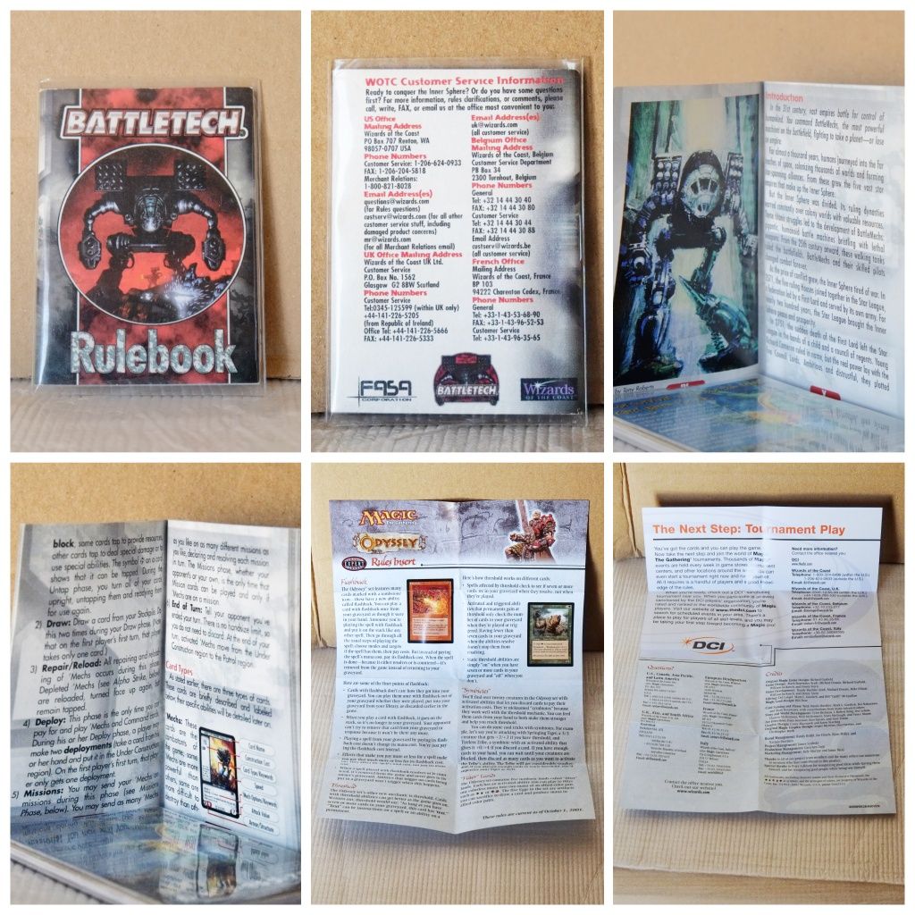 Manuais - Rulebook - Magic the Gathering