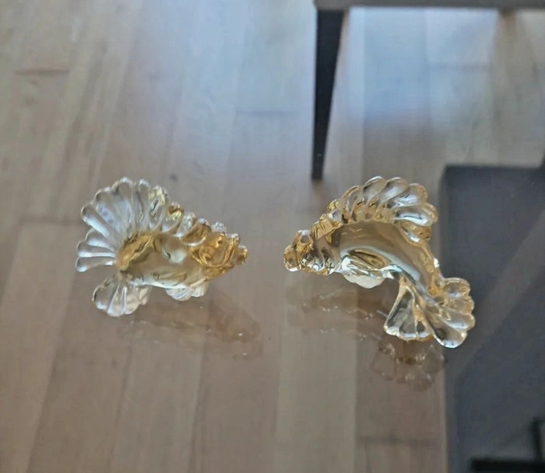 Coleção 2 Peixes de Cristal Atlantis