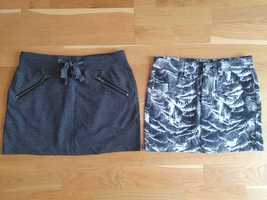 2x mini spódnica spódniczka XS Diverse Sinsay