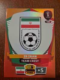 Panini FIFA World Cup Qatar 2022.Team Crest.Iran 140