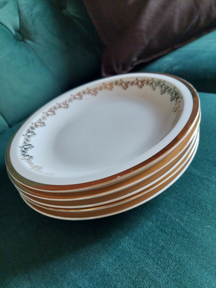 Talerze wawel prl porcelana