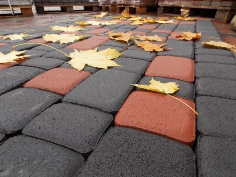 Плитка тротуарна пресована "Старе місто" від українського виробника