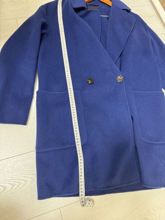 Пальто з шерсті та кашеміру Massimo Dutti