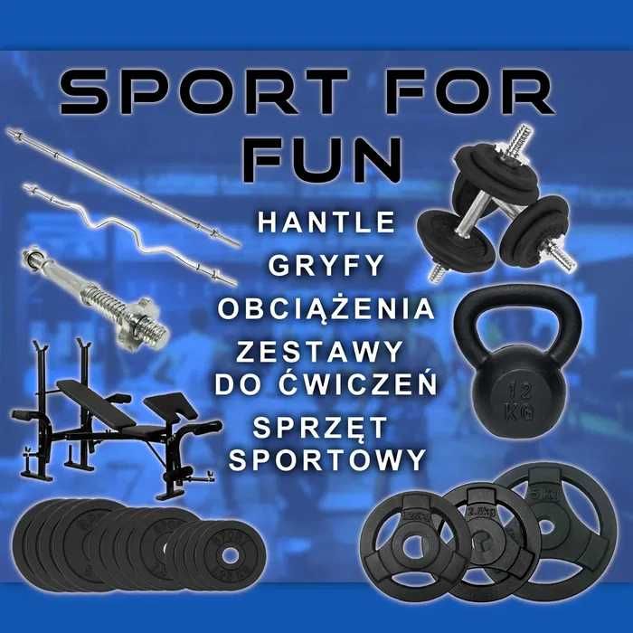 Obciążenie żeliwne zestaw 20kg 2 talerze po 10kg 30mm