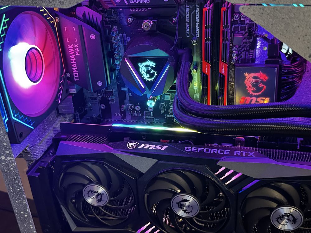 OKAZJA! RTX 3080!/Ryzen 7 5800x/be quiet 850w/MSI/BE QUIET!
