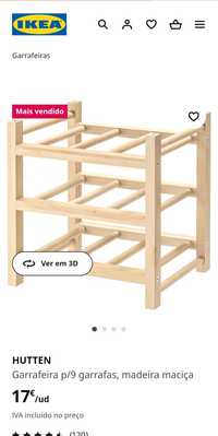 Garrafeira IKEA usada