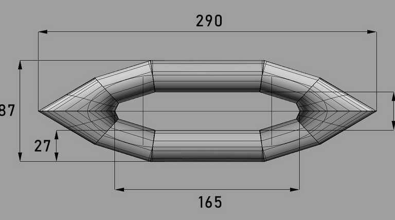 Packraft / kajak River Dog