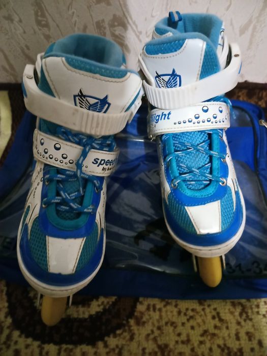 Ролики детские синии