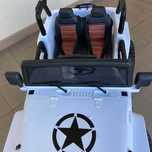 Pojazd Monster Jeep 4x4  stopniowa regulacja siedziska