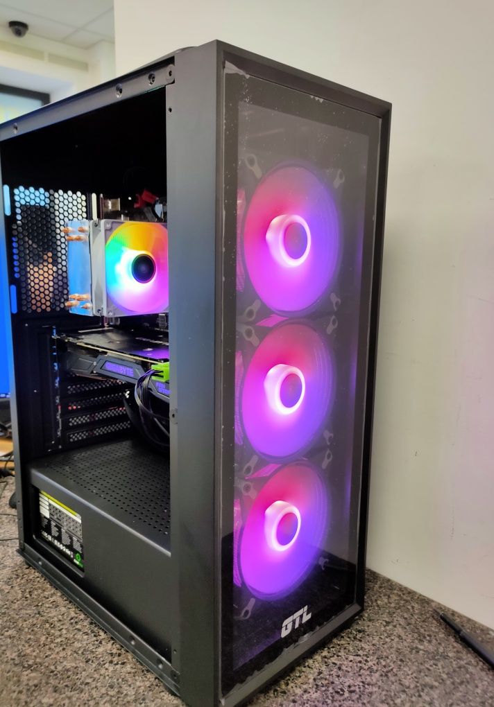 Игровой ПК Ryzen 5 2600/DDR4-16Gb/Nvidia Gtx 1070-8Gb//SSD 120+HDD 1Tb
