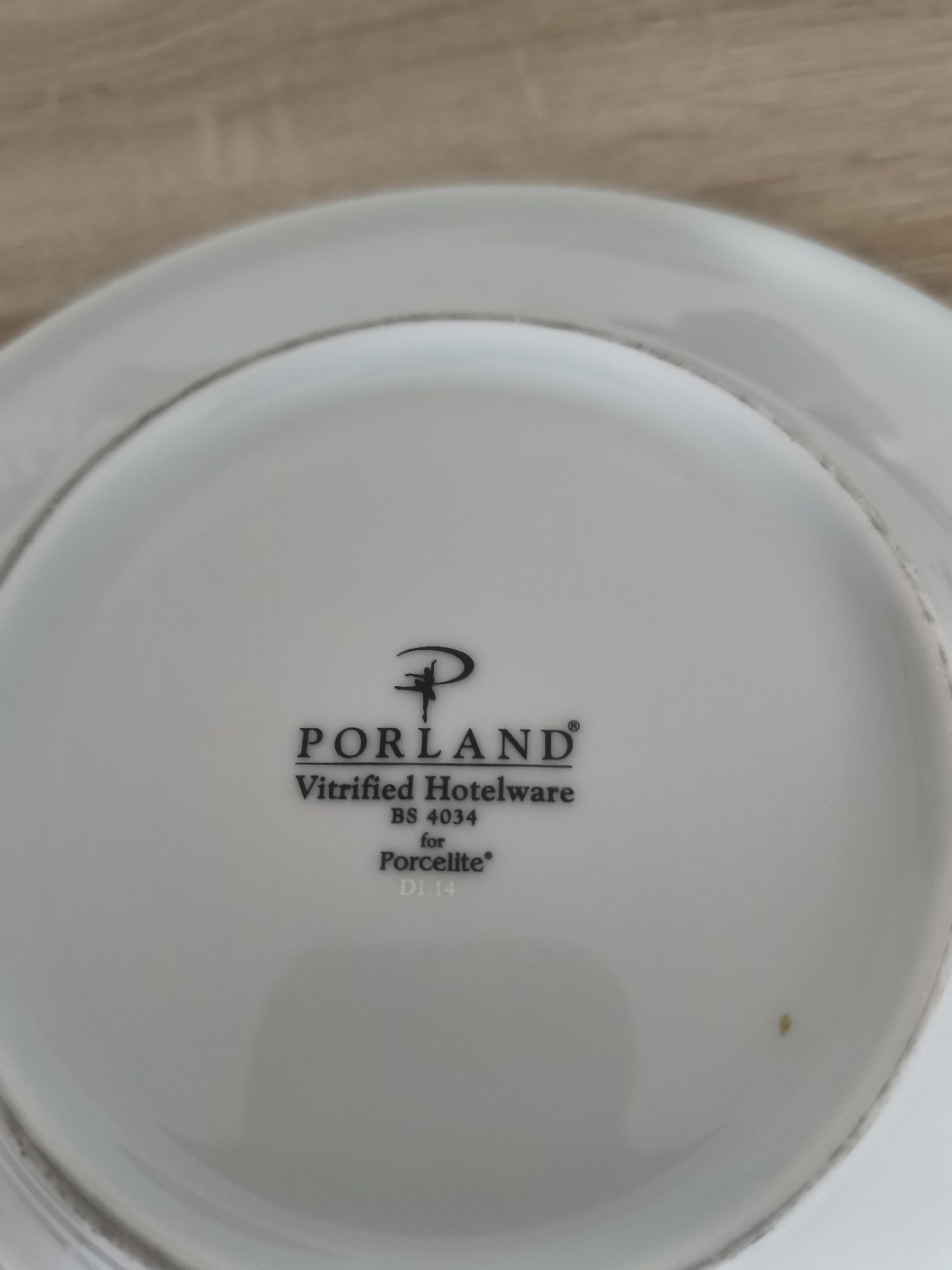 Talerze na zupę porcelanowe 24 szt