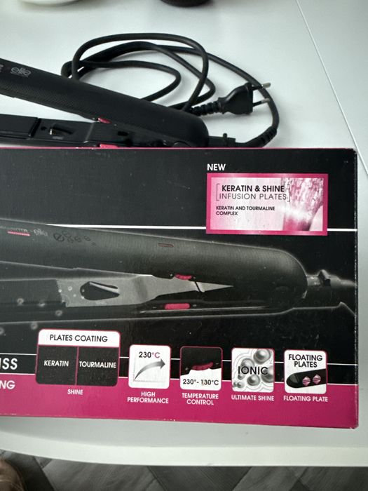 Утюжок вирівнювач випрямлювач праска для волосся rowenta optiliss