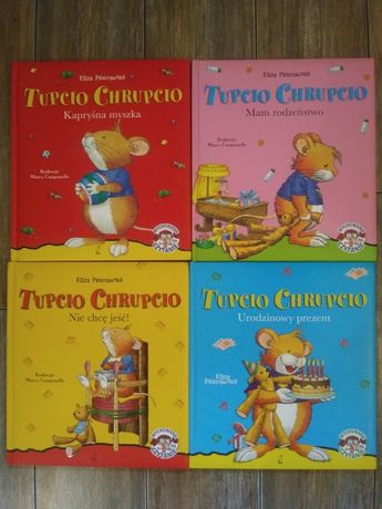 Tupcio Chrupcio 4 książki dla dzieci