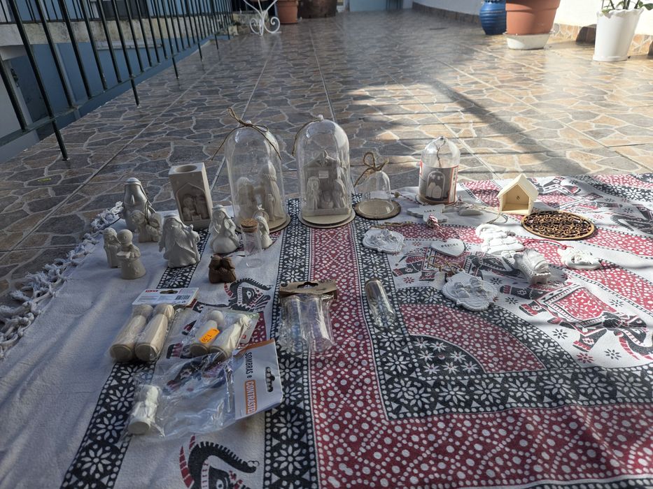 Conjunto peças pintar Natal