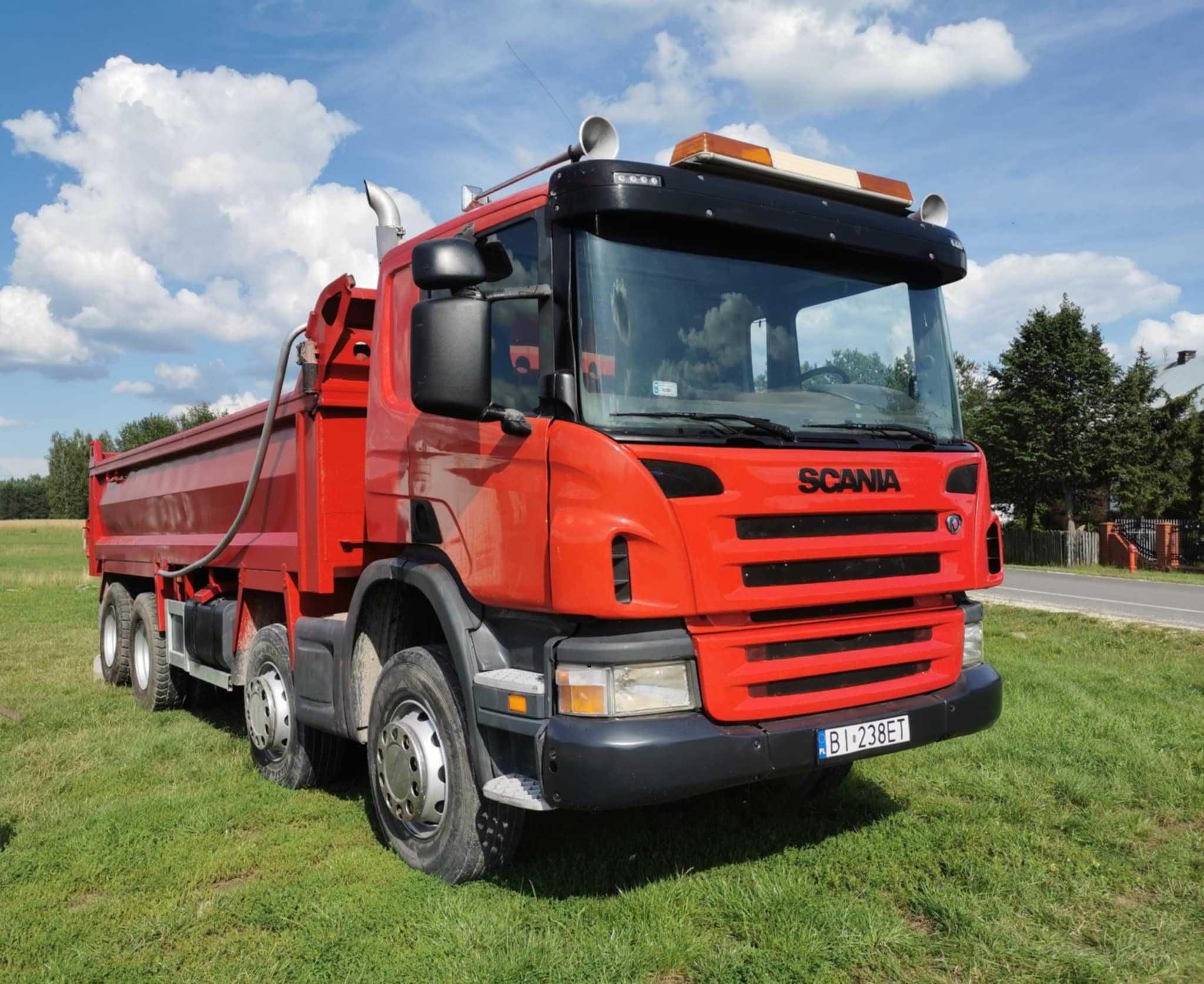 scania 360 wywrotka 4 oska czteroośka 2011r