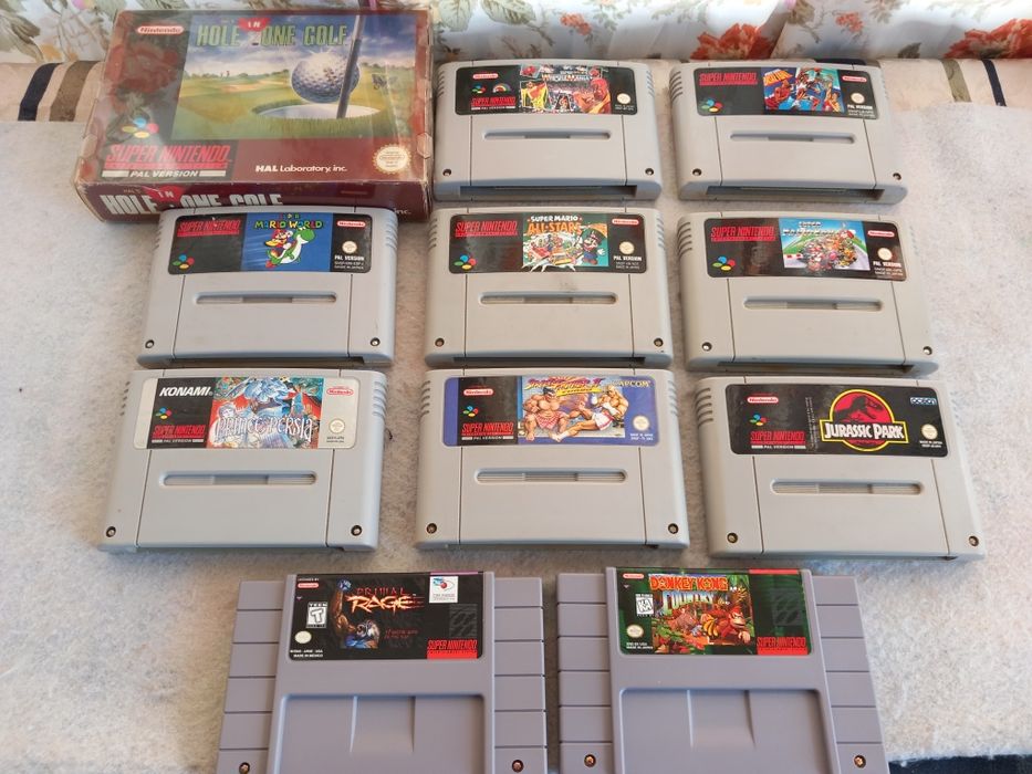 jogos para consola super Nintendo