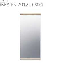 Lustro IKEA PS 2012 w sosnowej ramie