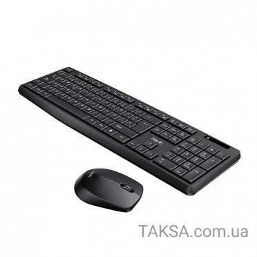 Повнорозмірна клавіатура + миша Havit KB278GCM безпровідні USB 2.4 ГГц