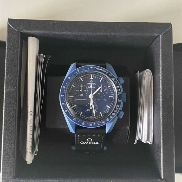 Omega x Swatch Neptune SO33N100 - Głębinowy Blask w Bio-Ceramice 2024