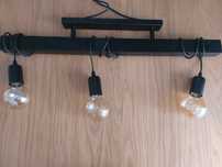 Lampa/ plafon sufitowy drewniany loft