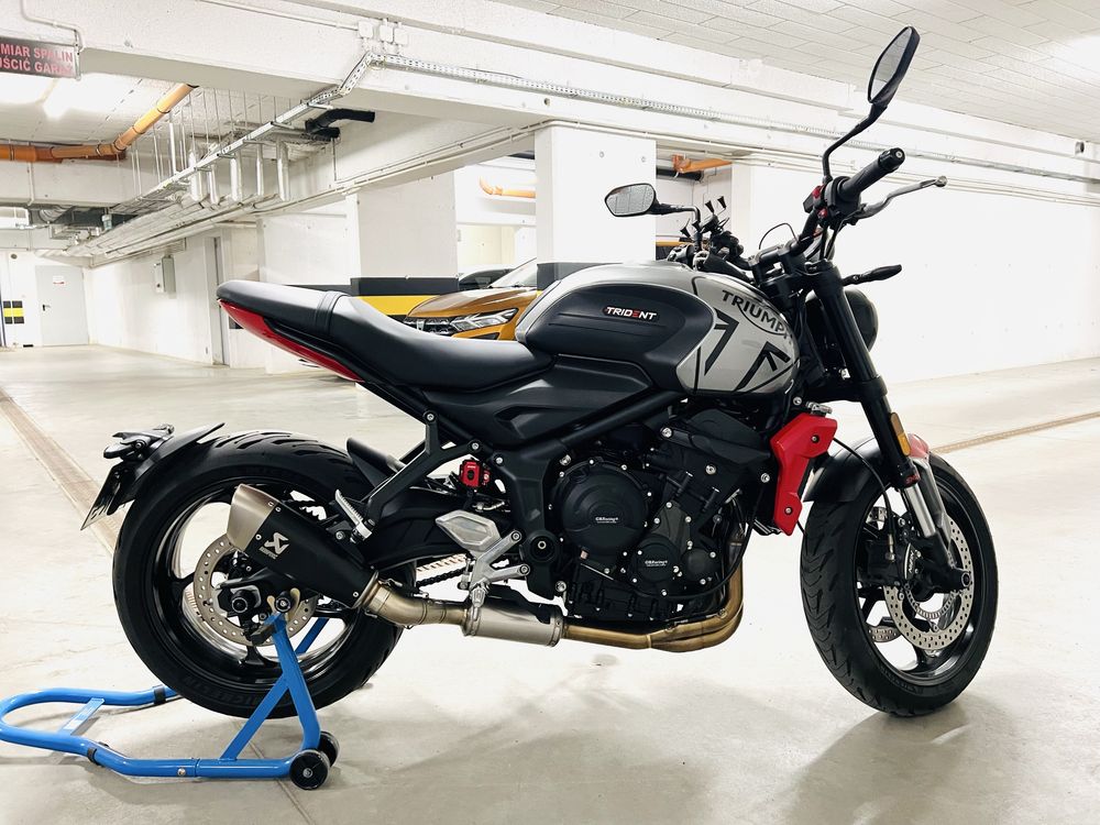 Triumph trident 660, doposażony, polecam.
