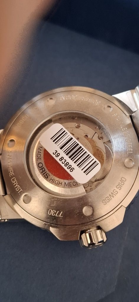 Relógio oris aquis automático daiver margulho