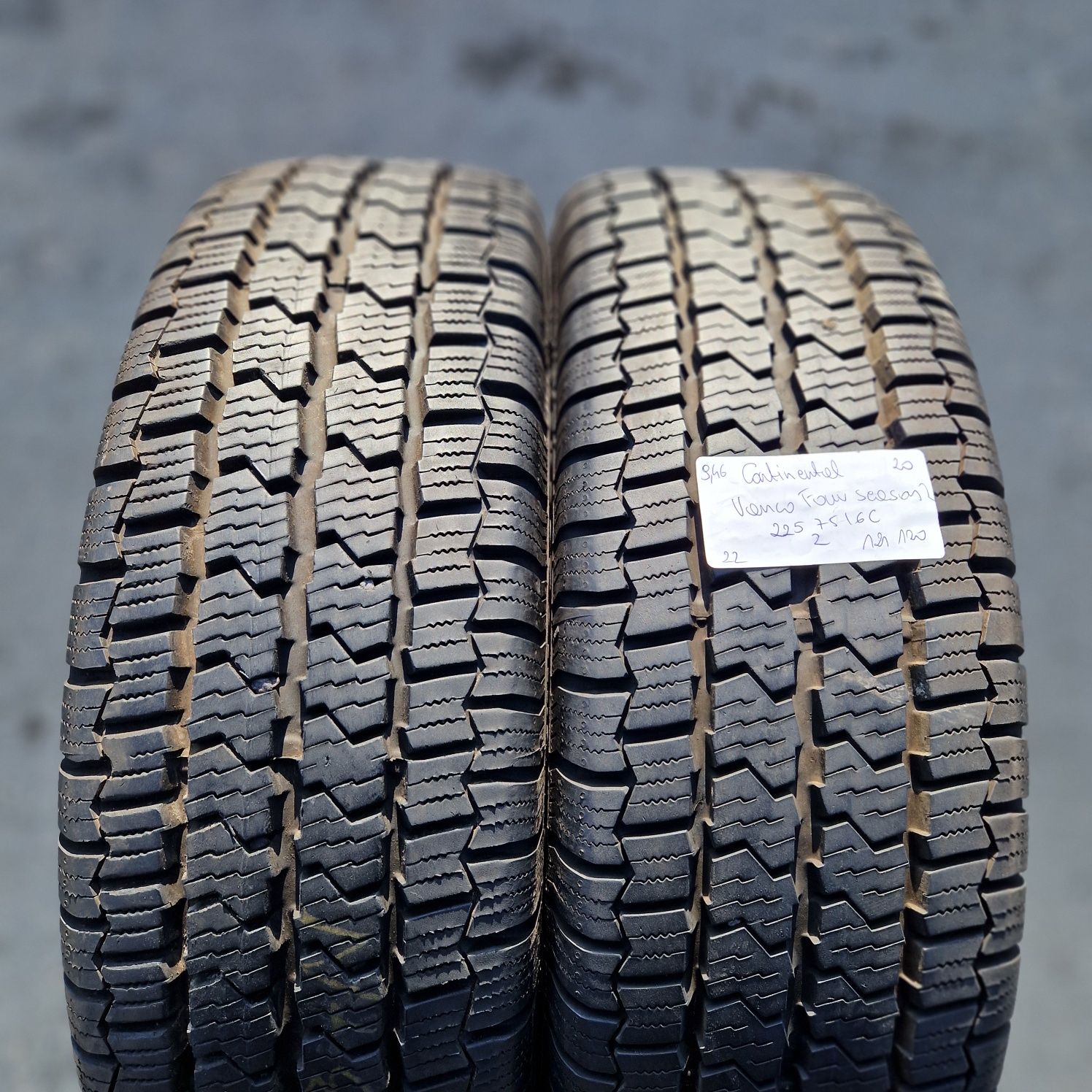 225/75/16C 225/75R16C Continental 2022 całoroczne