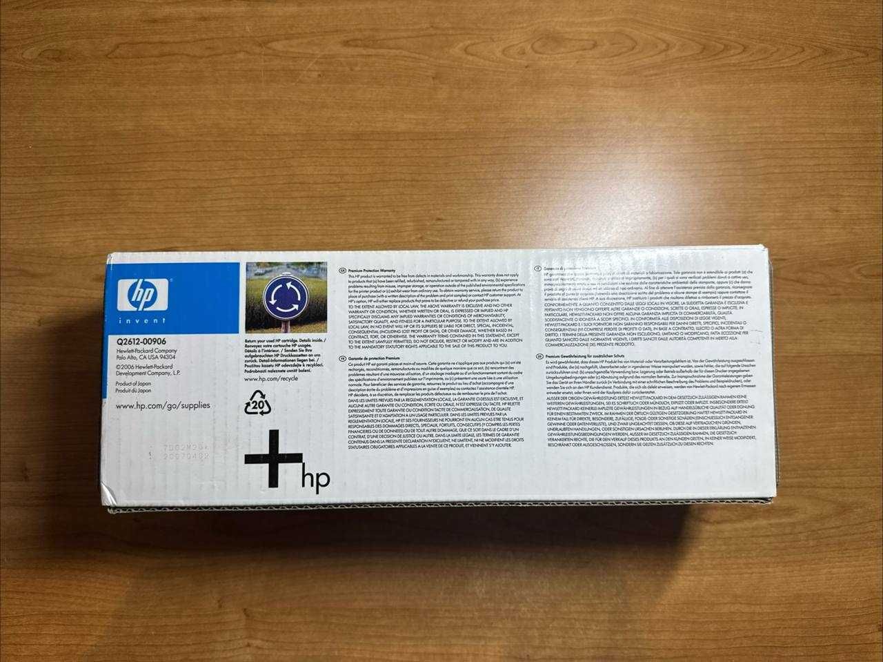 Катридж HP LaserJet 12A (Q2612A)— open box, стрічка не знята, 2000 стр