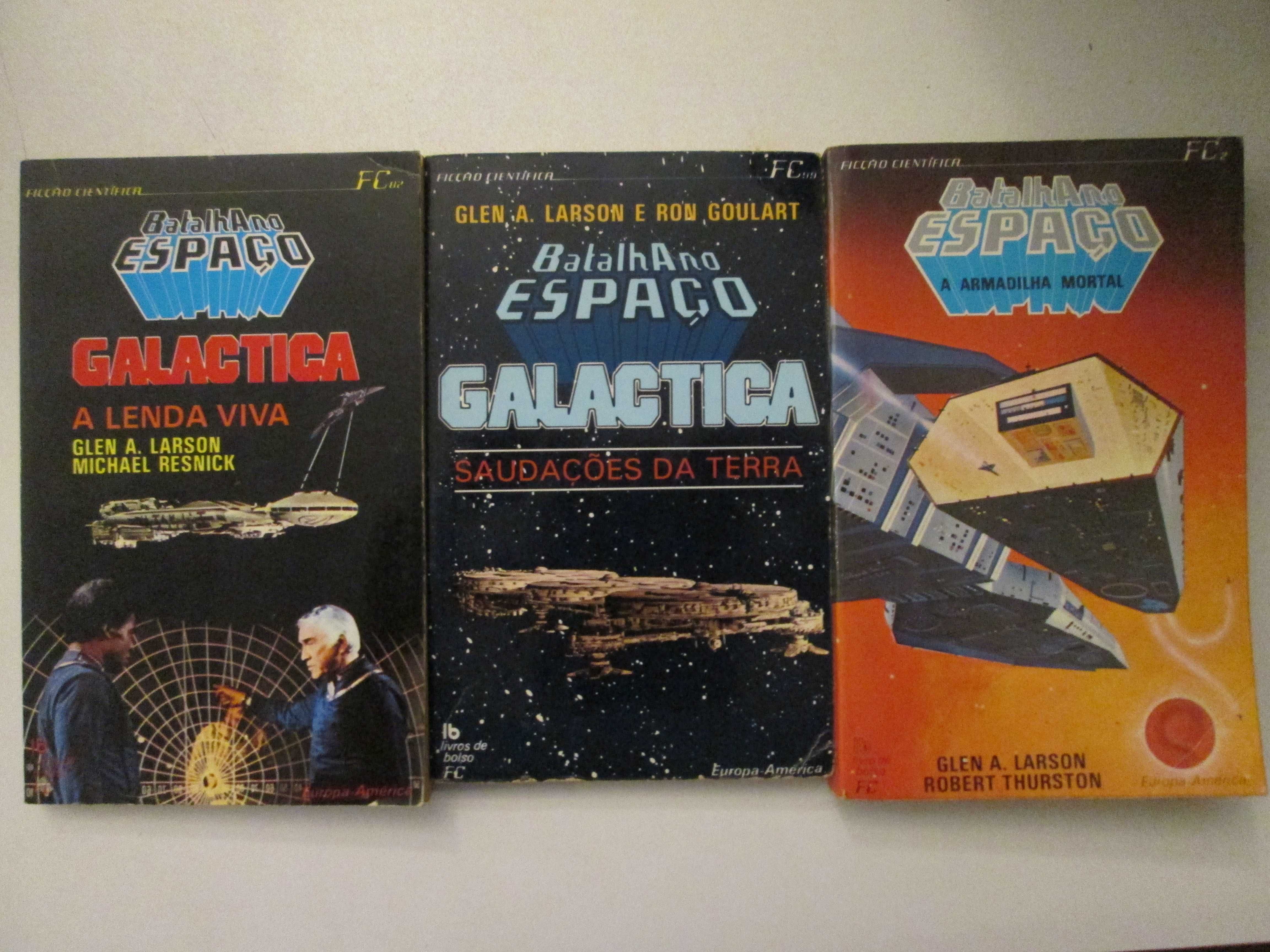 Batalha no espaço Galactica- Vários números.