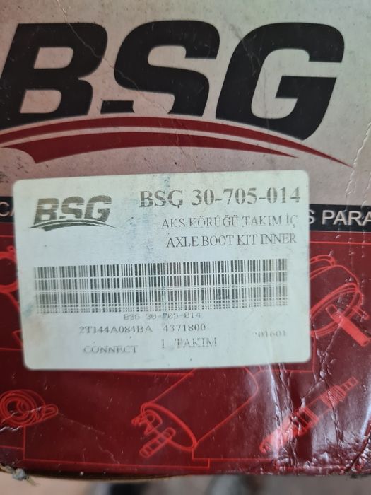 Пильник ШРУСа BSG 30-705-014 FORD Connect