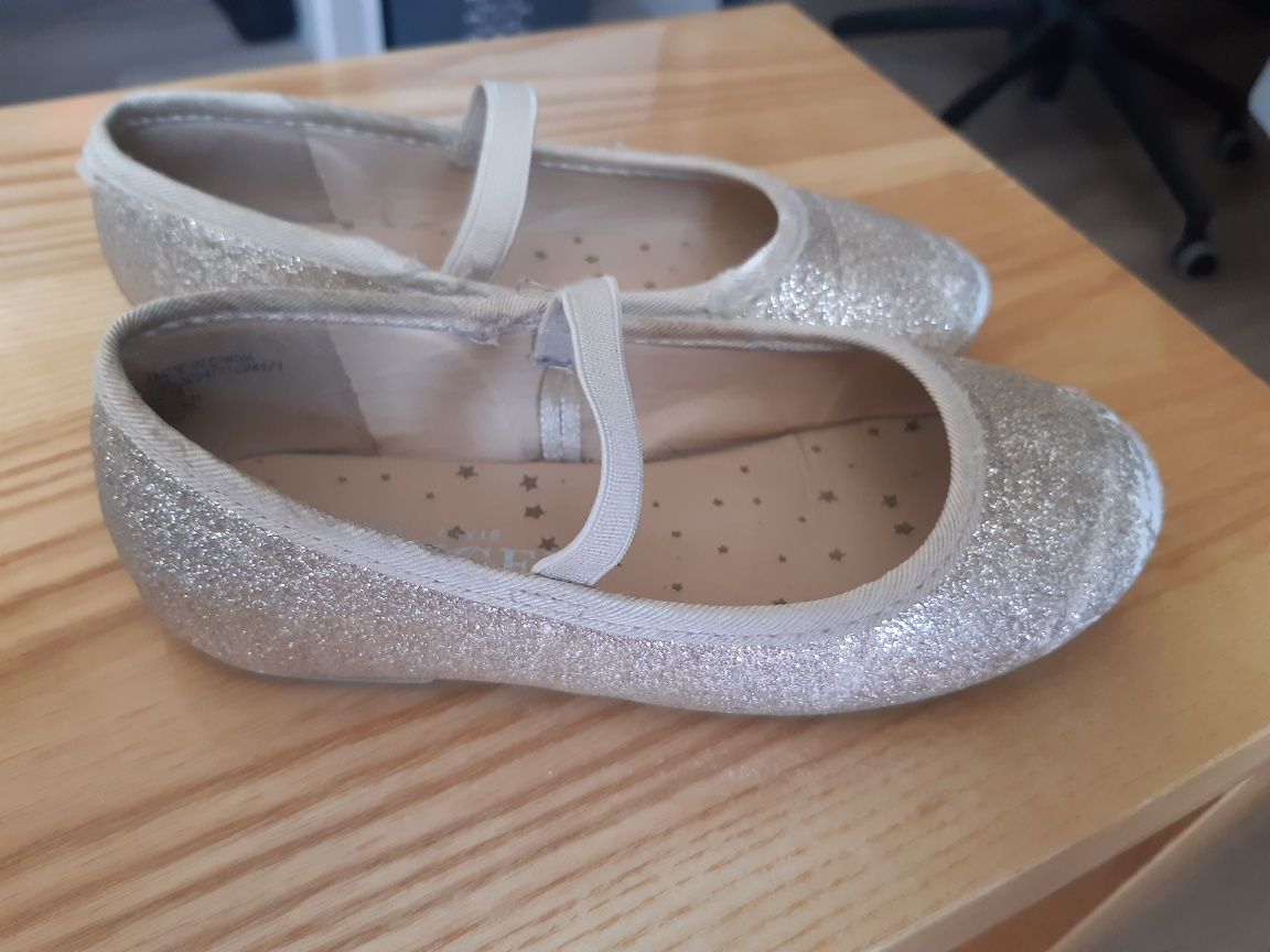 Pantofelki balerinki buty rozm 28 ok17cm 2szt w cenie