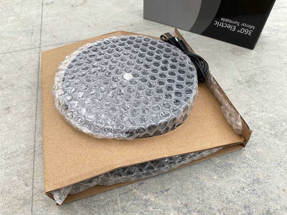 Поворотний стіл для предметної зйомки з поворотним механізмом 20 см.