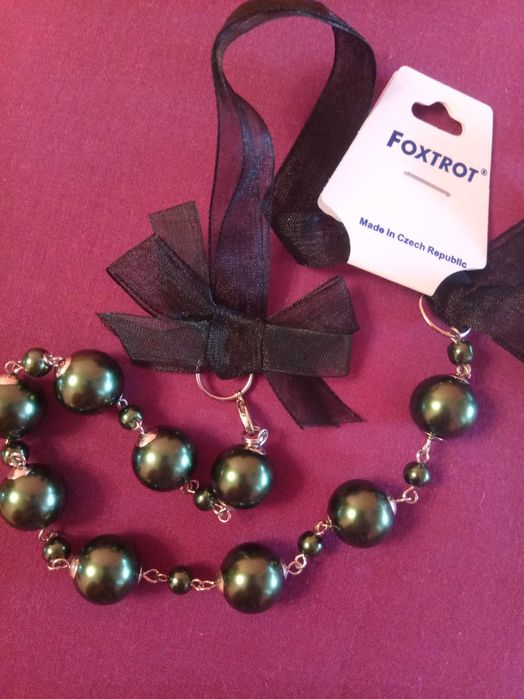Дизайнерские стильные бусы бренда Foxtrot (Чехия)