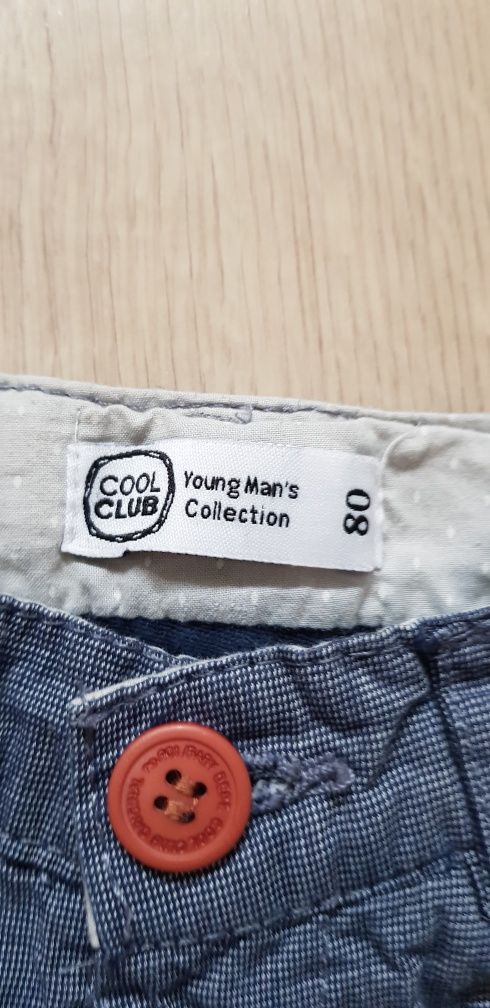 Eleganckie spodnie materiałowe Cool club r. 80