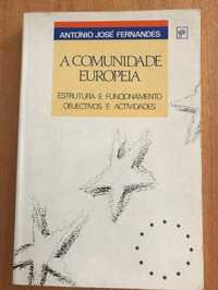 Livro "A Comunidade Europeia" de António José Fernandes