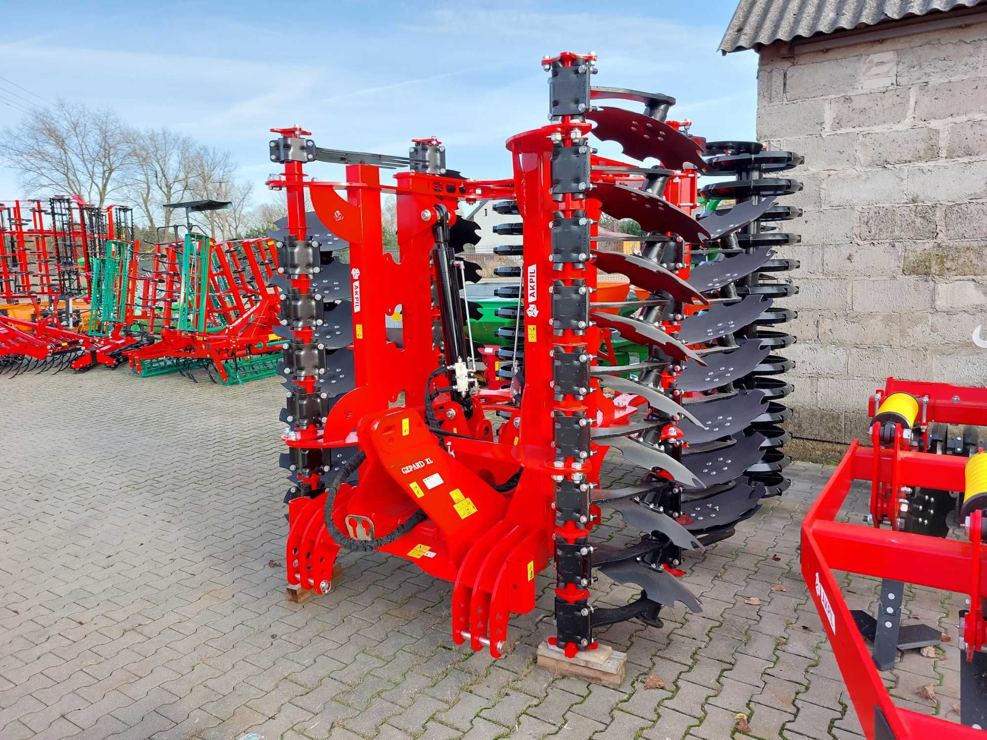 Brona Talerzowa Hydrauliczna 4m 4,5m 5m 6m LandStal GranoSystem Mandam