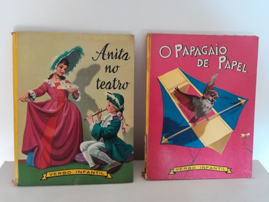 Livros infantis ilustrados Anita e outros
