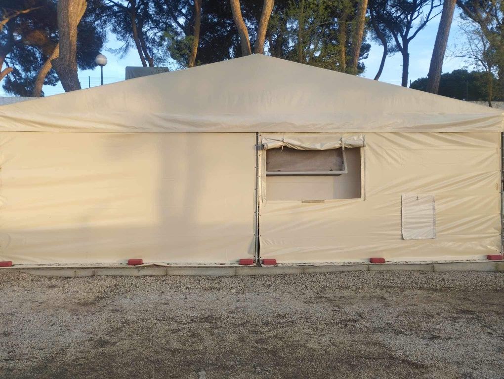 tenda toldo parque campismo ou terreno