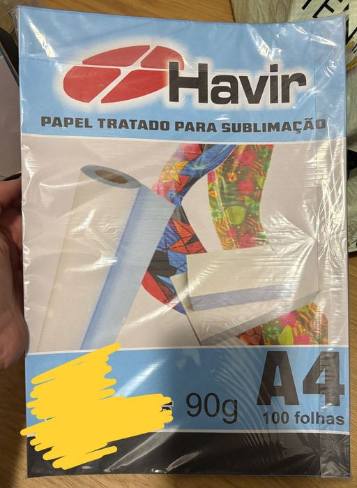 Papel sublimação azul Havir