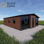 Dom modułowy - 35 m²/54m²/70m² - gotowy do zamieszkania-bez zezwolenia