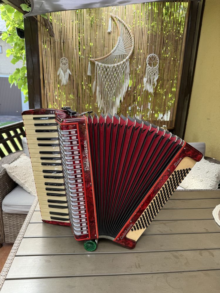 Akordeon Paolo Soprani 120 bas 4 chóry