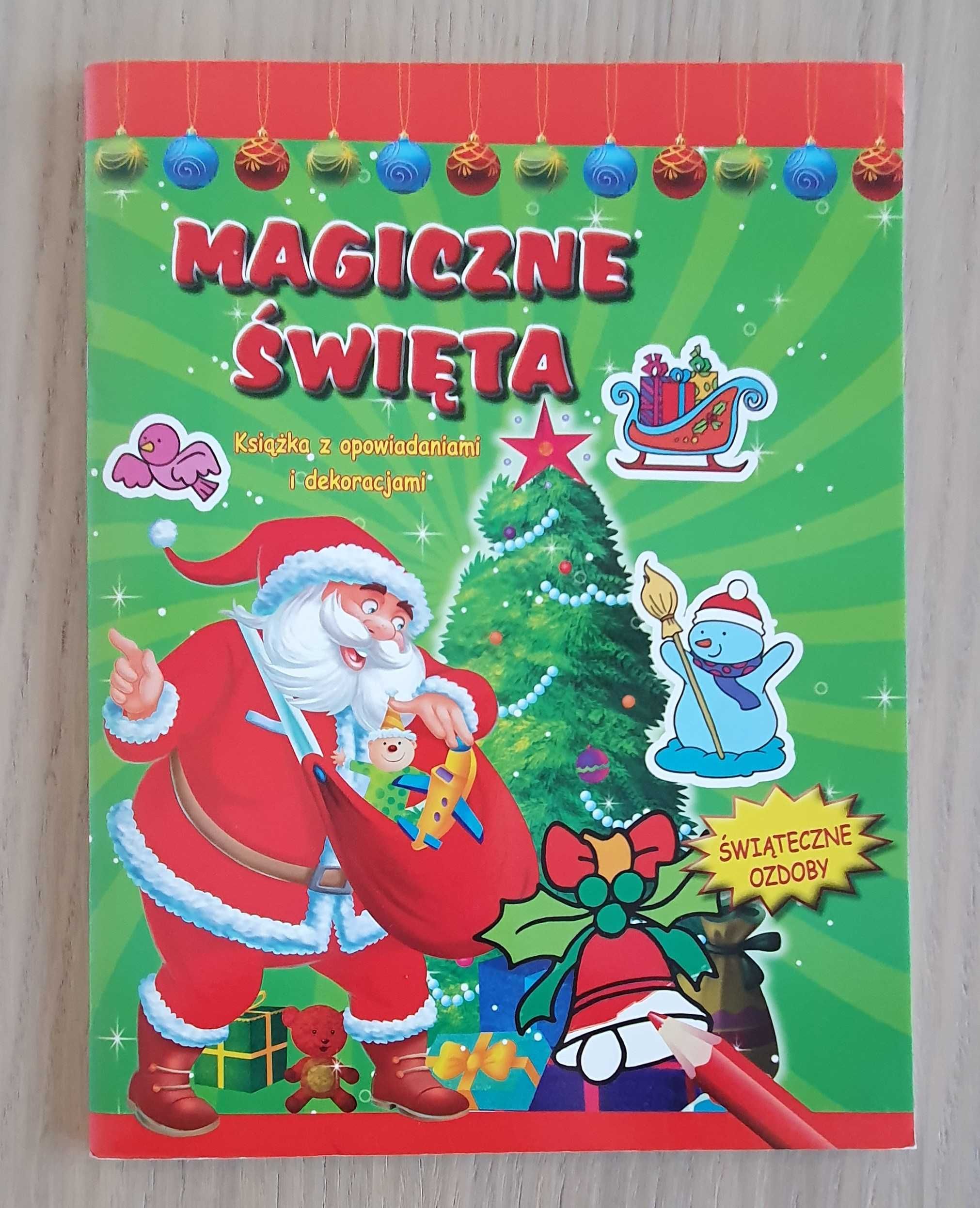 Książeczka z opowiadaniami i dekoracjami Magiczne ŚWIĘTA