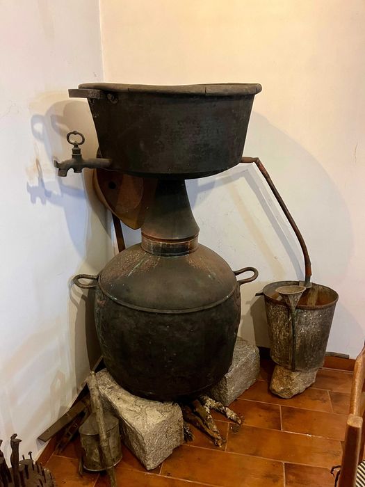 Alambique ou Alquitarra em cobre