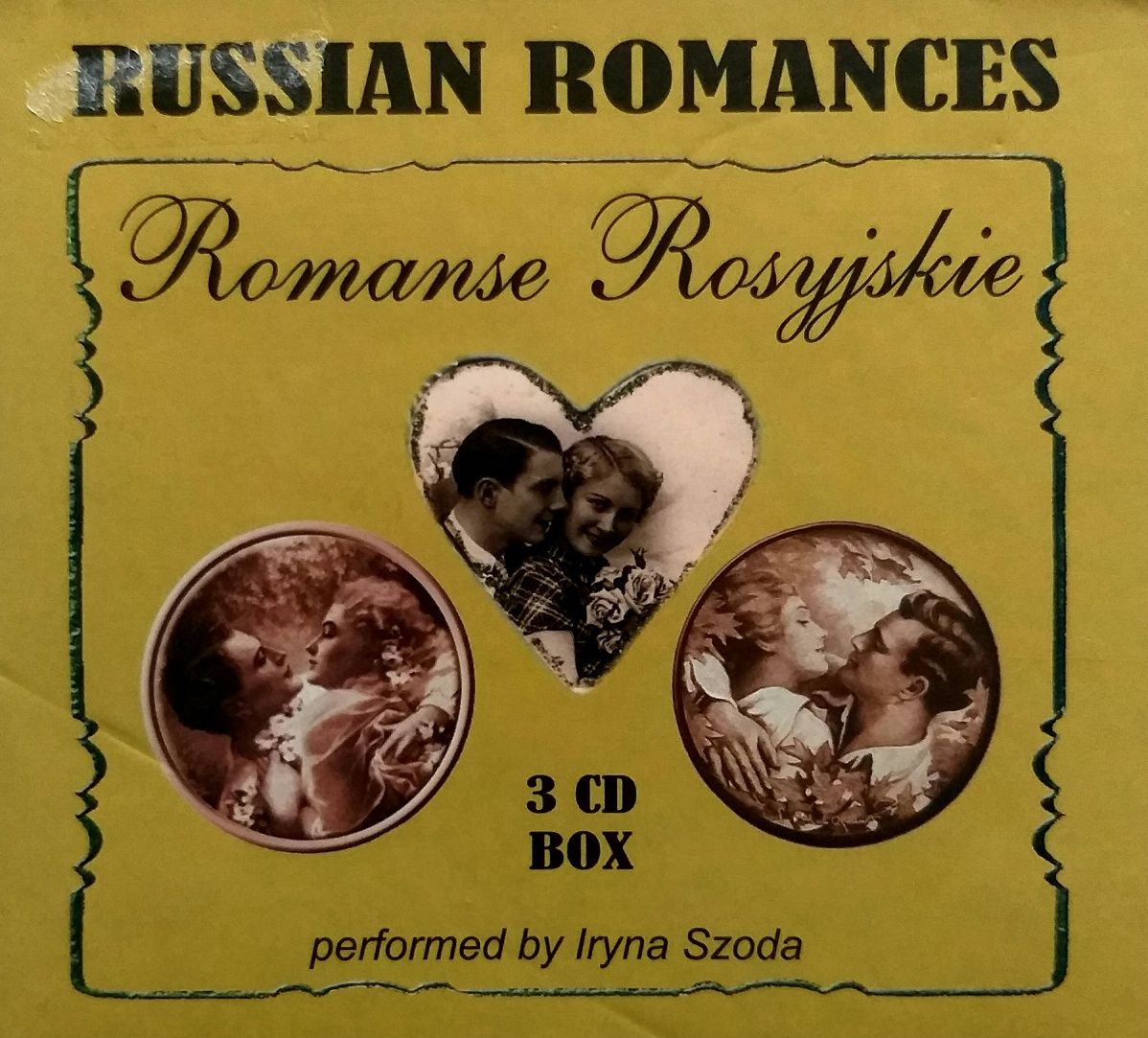 Russia Romances 3CDBox Performed by Iryna Szoda 2009 Romanse Rosyjskie
