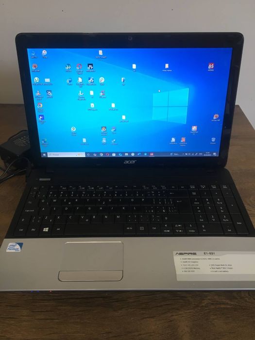 Ноутбук Acer e1-531 8gb 120ssd без зарядки