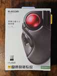Elecom 2,4 GHz bezprzewodowa, obsługiwana palcem, duża mysz Trackball