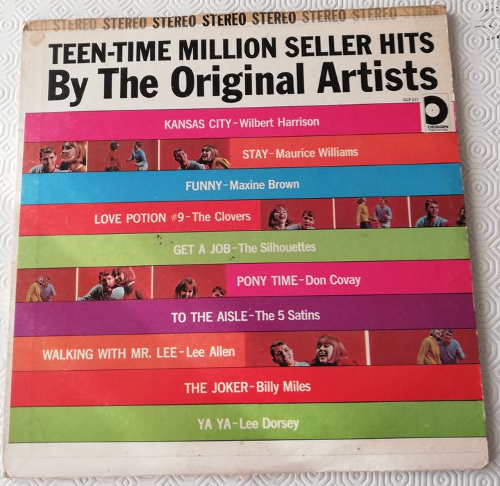 Vinil " Teen-time Milion Seller Hits By the original artistis"